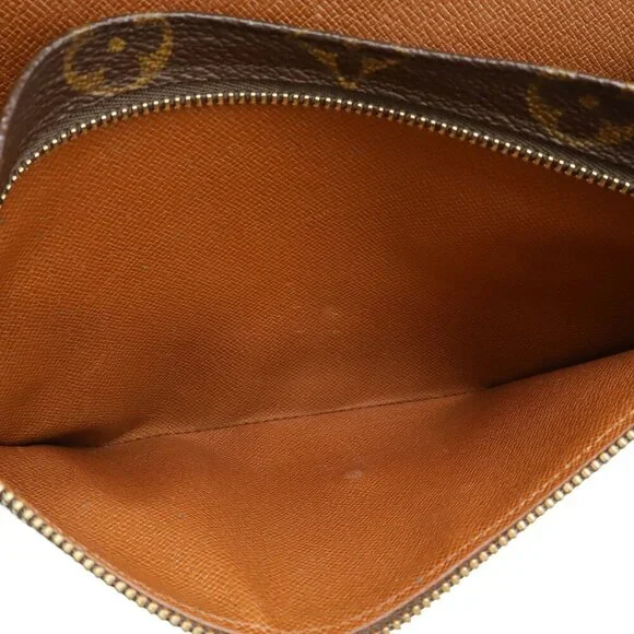 LOUIS VUITTON Brown Monogram Pochette Pouch - Picture 8 of 8